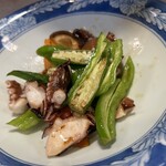 一とく - タコのバター炒め系