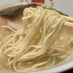 麺也オールウェイズ - 低加水極細ストレート麺