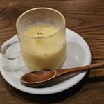 85BAL TEPPEN - お通しのコーンスープ