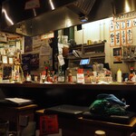鉄板野郎！ - 店内（カウンター席）