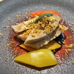 Japanese & Modern Chinese 嵐山 - 北海道三元豚のグリル  四川辛味噌ソース仕立