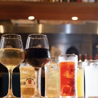 こだわりのドリンク多種ご用意しております！