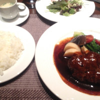北新地 福多亭 The Ukai - ハンバーグランチ1500円