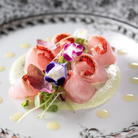 稲取産金目鯛のカルパッチョ