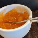 燻製カレー 池田本店 - マンゴーチャツネで味変