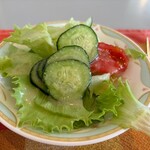 桃花水 - ★本日のランチ（若どりのポワレ揚げなすソース（1000円税込）★