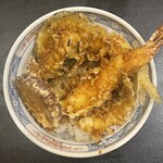 天麩羅バル 秋光 - 天丼　1000円（税込）