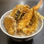 天麩羅バル 秋光 - 天丼　1000円（税込）