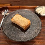 薪鳥新神戸 - 薪焼きトーストと胸肉のリエット