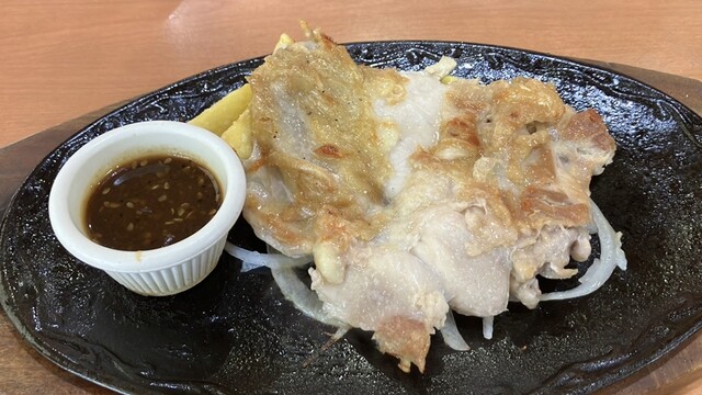 Steak Hamburger steak &amp; Salad Bar Ken Kamata Ten