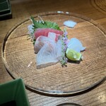 小橋金造商店 - お造り盛り合せ(一人前