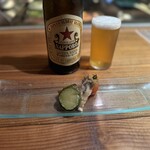 小橋金造商店 - いつも通り赤星で