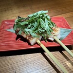 小橋金造商店 - 白モツの串焼き