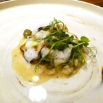 IL GARAGE - 広島大野産ムール貝　黒枝豆　リゾット　