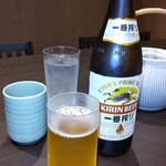瀬戸内味覚処 芸州 本店 - キリン一番搾り瓶ビール
