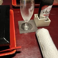 日本料理 三嵋 - 運転手なので、ノンアルコールビールにしましたが、友達も付き合ってくれました。