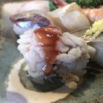 すし鶴 - ハモちゃんさん。