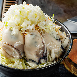 【牡蠣好きにはたまらない！】広島産牡蠣ネギバターもんじゃ
