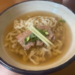 にいまそば - なんこつそば中　ちぢれ麺700円