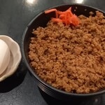 尾道らーめん 三公 - そぼろ飯セット