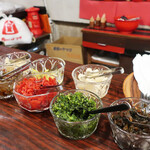 インデラ - 卓上の無料トッピング