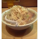 ラーメン二郎 荻窪店 - 小豚ダブル/野菜/ニンニク/カラメ - 800円