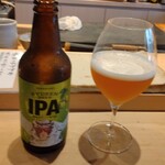 すしやのたい悟 - 八海山酒造製造の「ライディーン」のIPA
