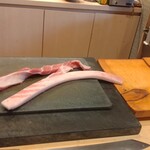 すしやのたい悟 - 今日は中落ちが少な目