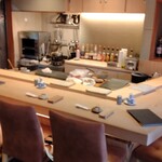 すしやのたい悟 - 厨房付近