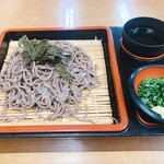 ウベ食堂 - ざるそば 480円