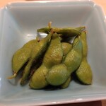 すしやのたい悟 - お通しの枝豆