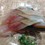 すしやのたい悟 - 新物サンマ刺身（根室）