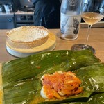 ワインとスパイス小料理 Dal Mellow - 海老と青マンゴーのポリチャットゥ。2024年夏のMVP。