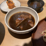 炭火焼肉 肉の匠 ひうち - ミニタンシチュー