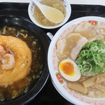 餃子の王将 - 餃子の王将ラーメン＆極王天津飯