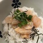 だし茶漬け えん - 帆立の出汁茶漬け