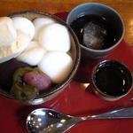 いちょうの木 - アイス白玉あんみつ800円