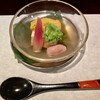 二条有恒 - お通し（胡麻豆腐など）