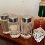 スパゲッティハウス ヨコイ - 味変も良いだろう。