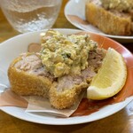 池下料理店 オオツボ - 国産三元豚角煮フライ