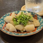 ルッカ - 生ホタテの塩こぶ和え