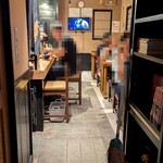 とんかつ めし処 長屋 - 改装後の店内