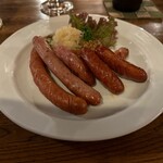 ウィスバーデン - ソーセージ盛り合せミニ（7本）