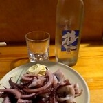 やきとり ばん - 下足バターと冷酒