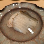 鮨 はしもと - 蒸し鮑