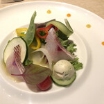 皿の上の自然il Gastro Sara - 