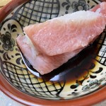 すし秀 - 大トロ！やばいー！とろっとろでこの厚みとかすごすぎる