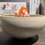 Shoyu o Kakenai Kaisen-don Umi Sachi - Maguro and Salmon Jewel Rice Bowl, JPY 1,580