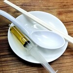 らぁめん夢 - 煮干しオイル