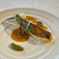 HATSUNEYA GARDEN - マトウダイのポワレ。夏野菜のロースト。ブイヤベースソース